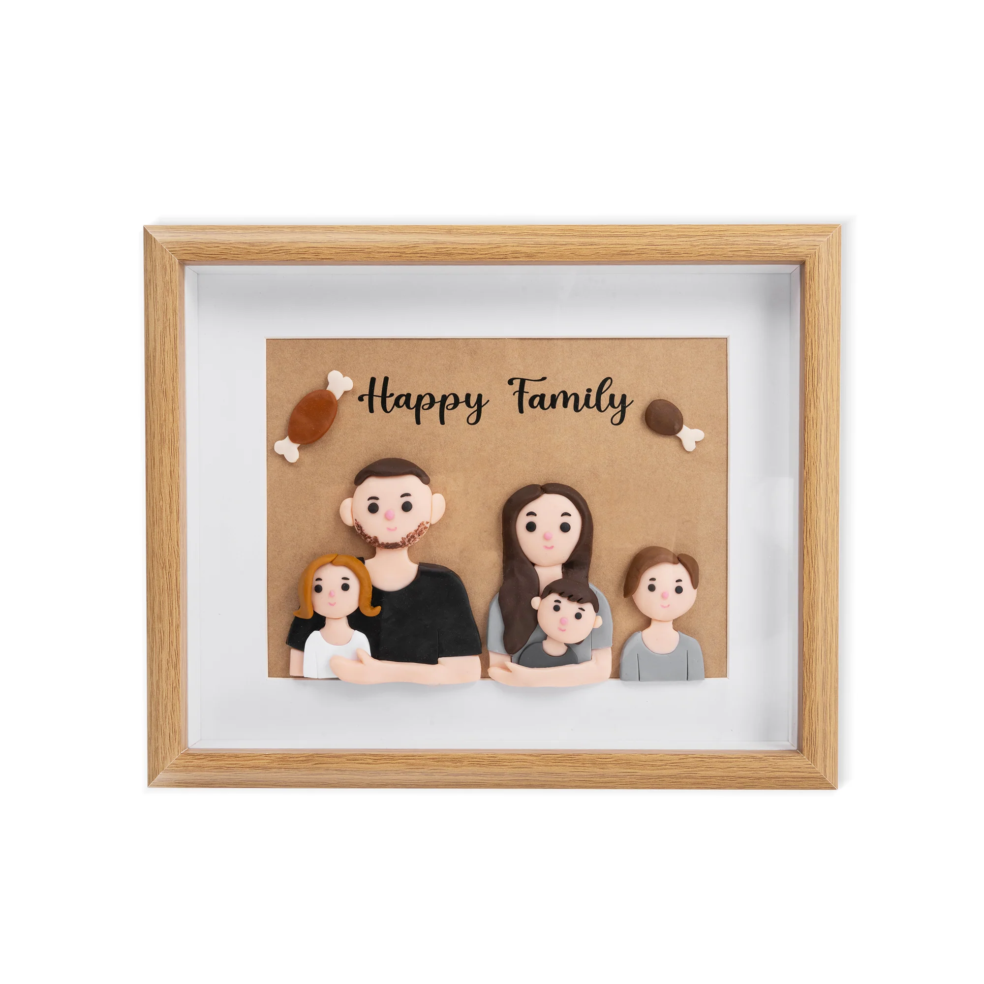 Custom Clay Portrait Photo Frame - Image 9