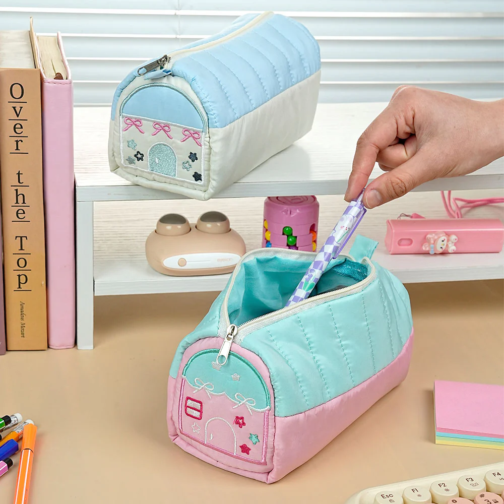 House Embroidery Pencil Case - Image 4