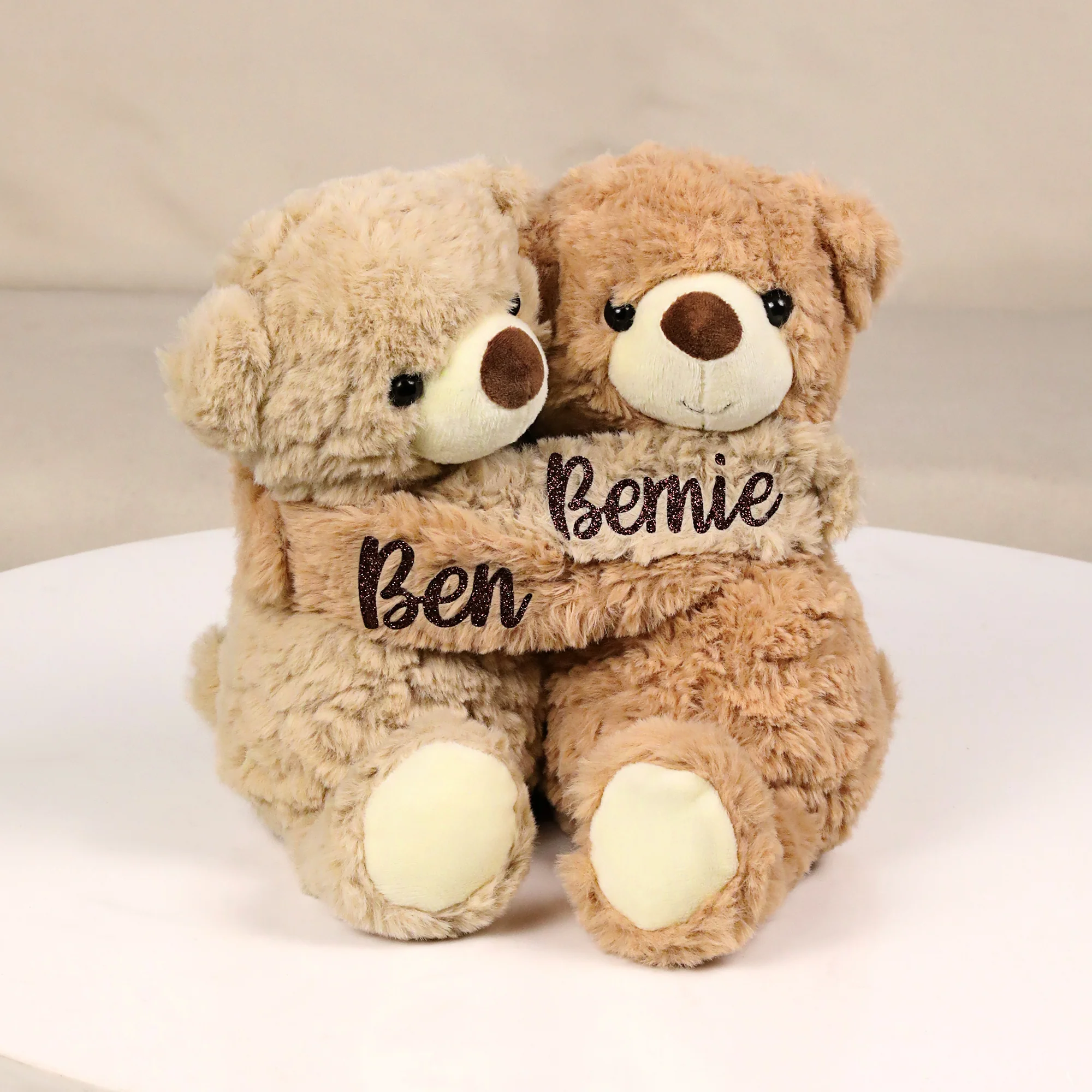 Custom Hugging Bear/Puppy Plushies with Name - Image 2