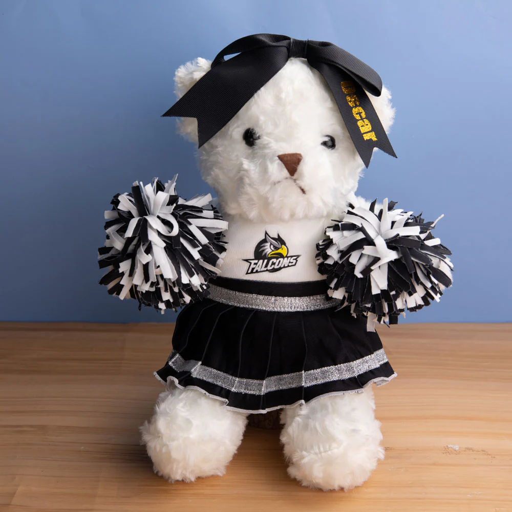 Custom School Cheerleader Stuffed Bear - Image 8