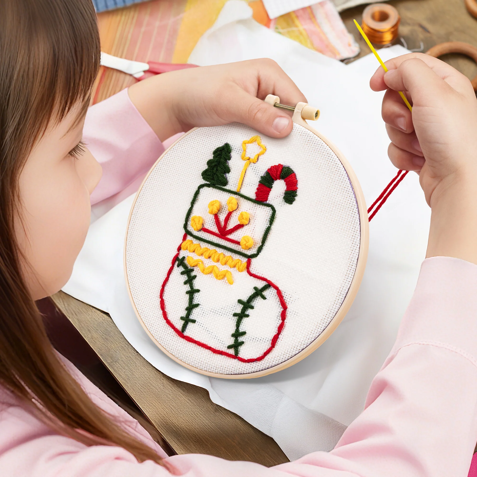 Kid's Drawing DIY Sewing Set