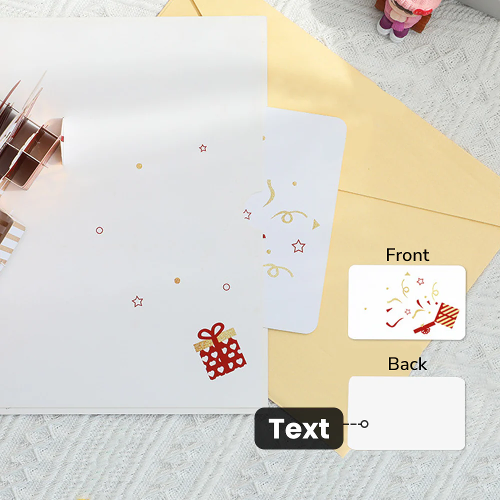 3D Blowing Candle Birthday Greeting Card with Music and Light - Image 4