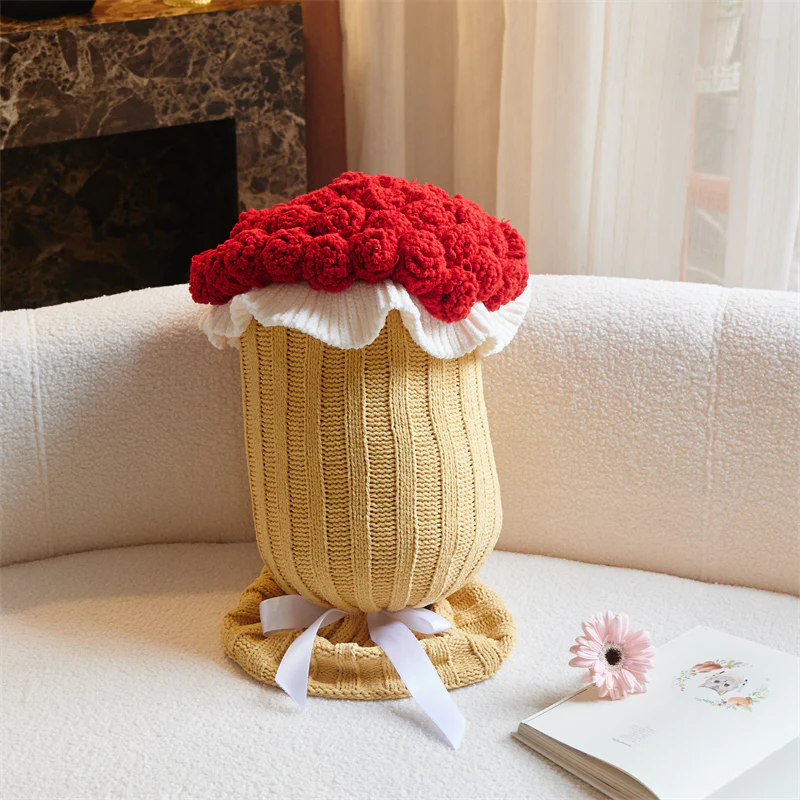 Rose Bouquet Throw Pillow - Image 12