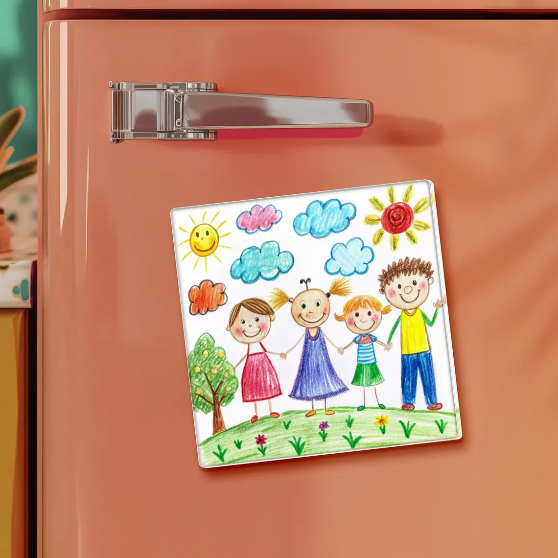 Turn Drawing into Fridge Magnet - Image 9