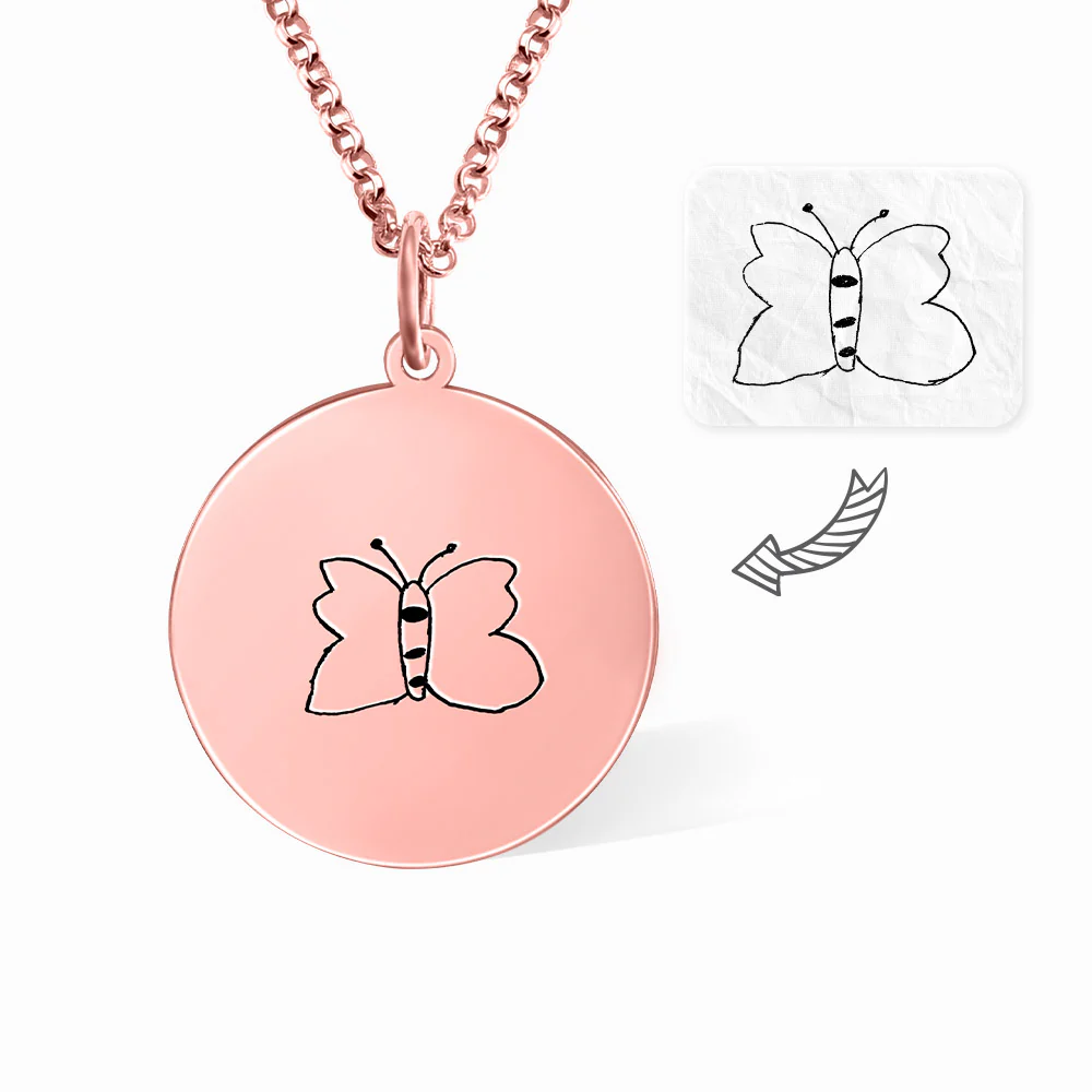 Turn Drawings into Disc Necklace - Image 7