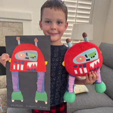 Kids Artwork Plush - Image 6